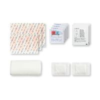 KIT PRIMO SOCCORSO CON CUSTODIA IN CARTA